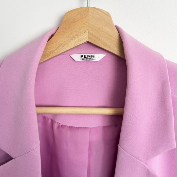 Pink/Purple Single-Breasted City Blazer - Size 20 | Penningtons - Picture 6 of 10